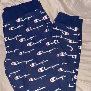 Navy Blue Champion Sweatpants